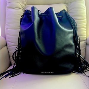 ❤️Victoria’s Secret back pack. New never used. Faux pebbles leather.❤️